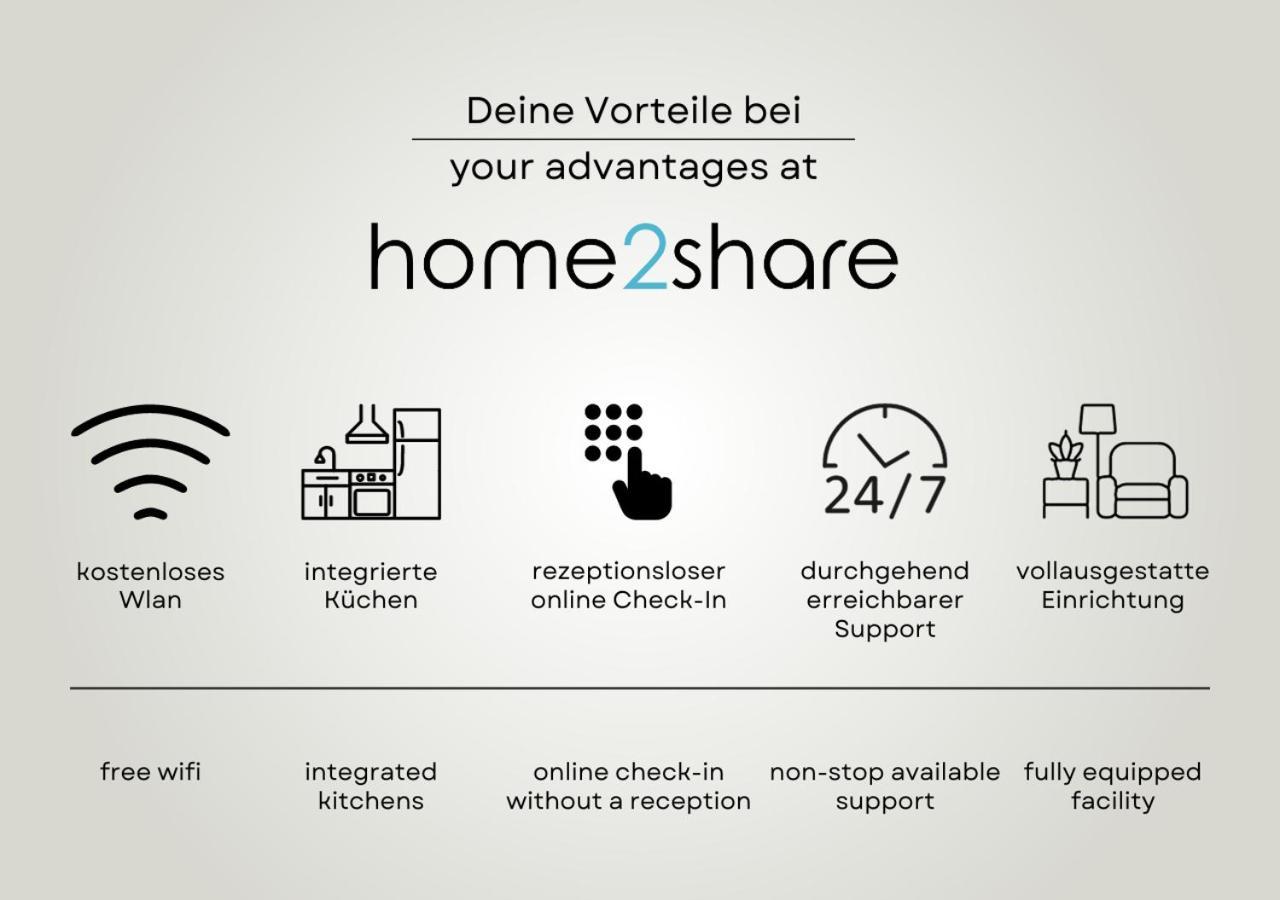 Schone Apartments In Der Innenstadt Von Osnabruck I Home2Share Exteriér fotografie